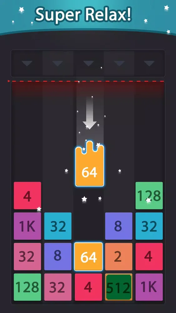 Merge block - 2048 puzzle game 스크린샷