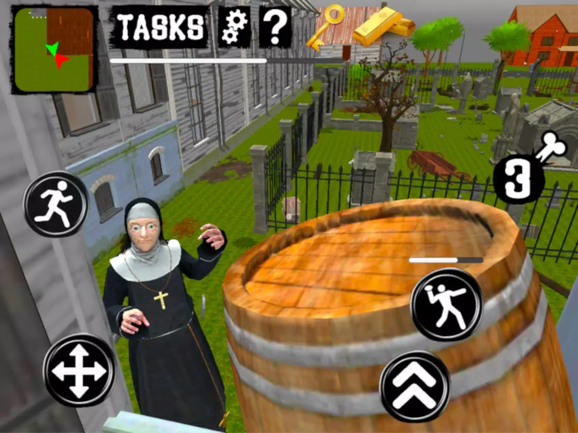 Tangkapan layar Nun Neighbor Escape iPad 