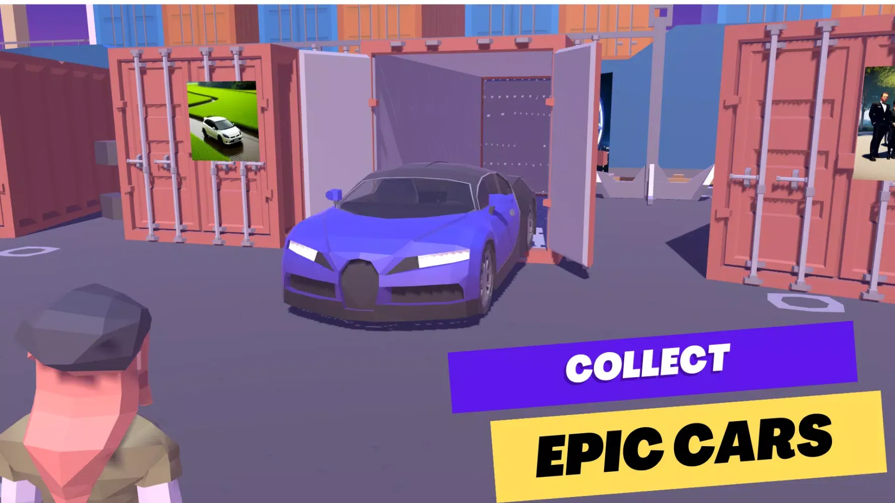 Tangkapan skrin Bid & Win: Car Containers Wars