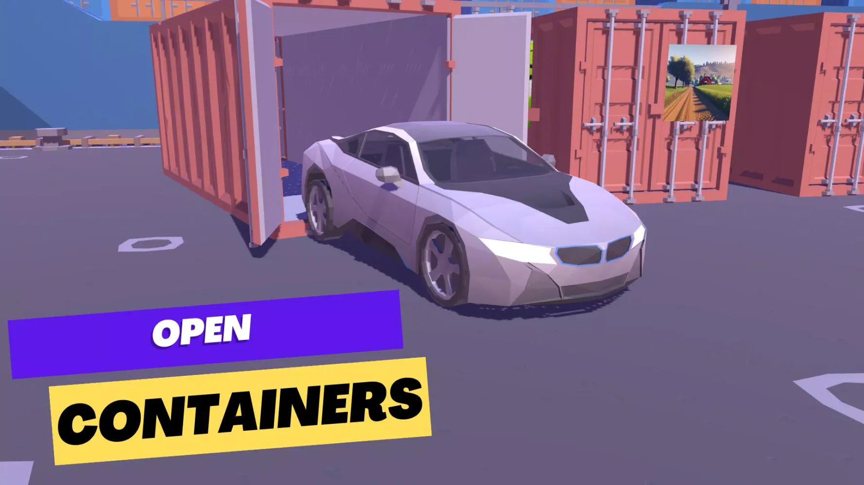 Tangkapan skrin Bid & Win: Car Containers Wars