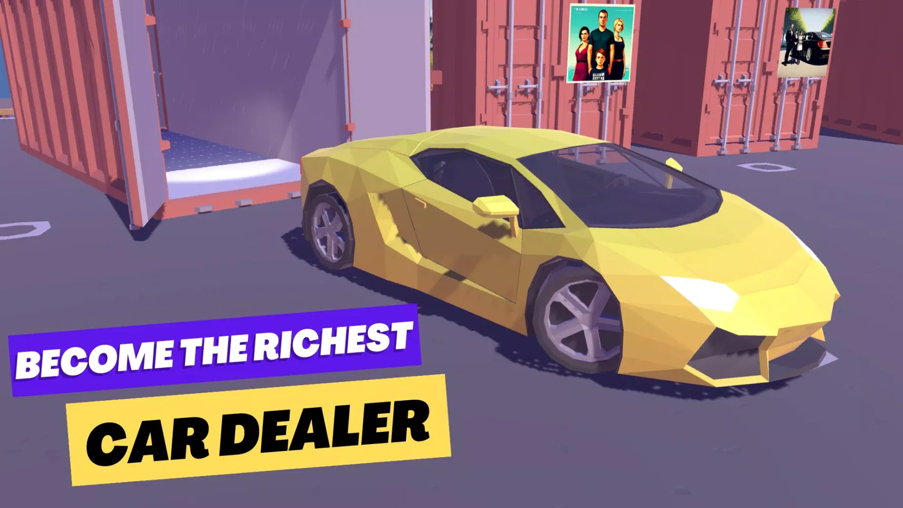 Tangkapan skrin Bid & Win: Car Containers Wars