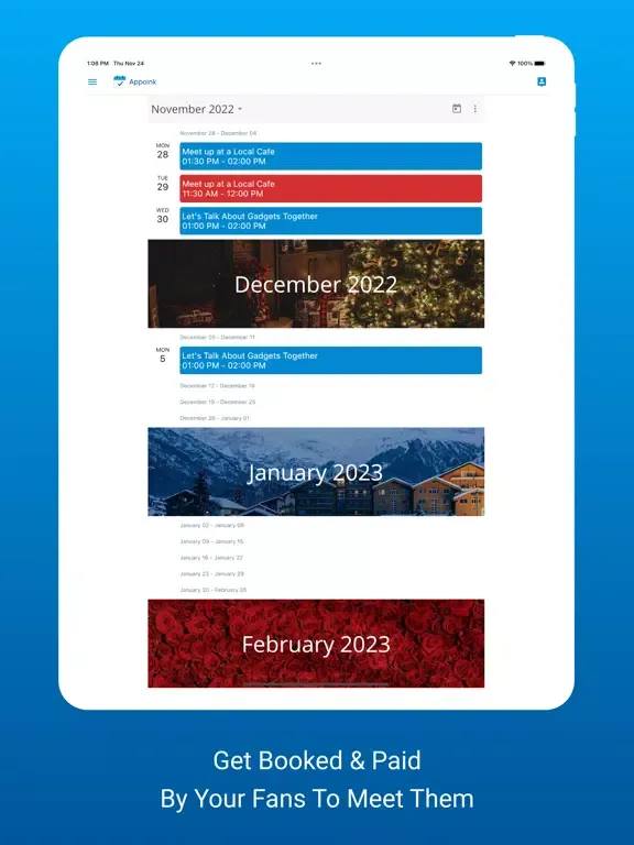 Zrzuty ekranu Appoink iPad 