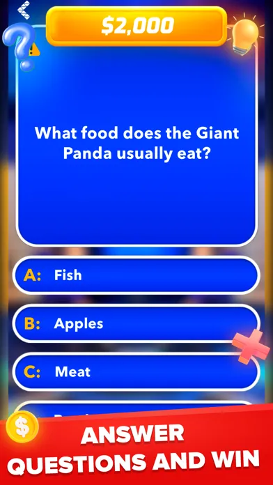 Zrzuty ekranu Millionaire: Quiz Game Trivia