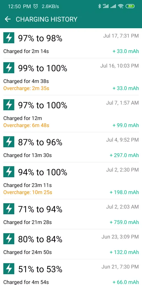 Capturas de tela do Fast Charger Pro