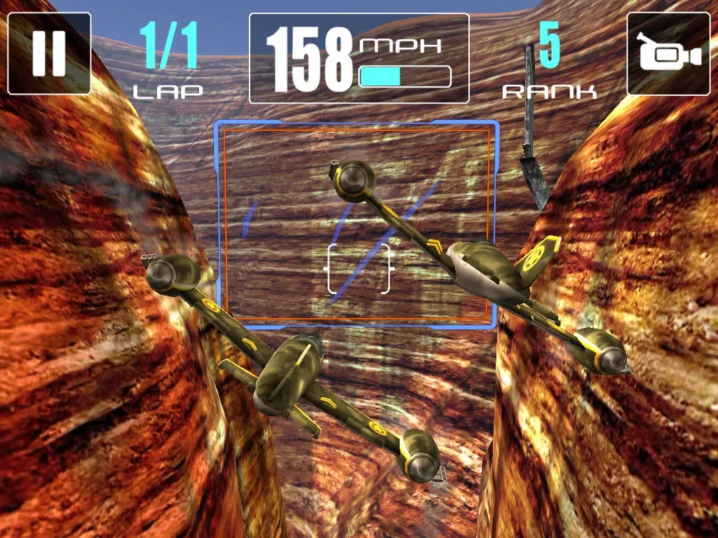 Tangkapan skrin Ikaro Racing HD iPad 