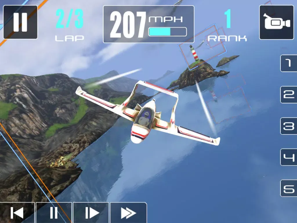 Tangkapan skrin Ikaro Racing HD iPad 