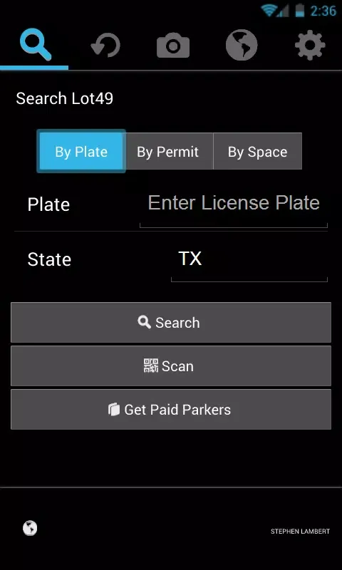 Capturas de tela do NuPark Mobile Enforcement