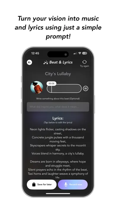 popster - vocal music videos স্ক্রিনশট