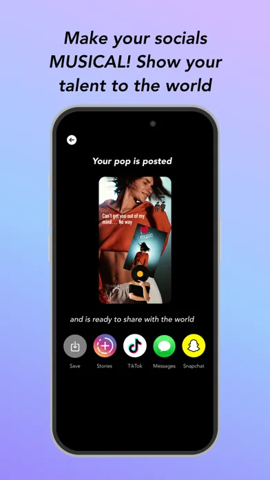 popster - vocal music videos স্ক্রিনশট