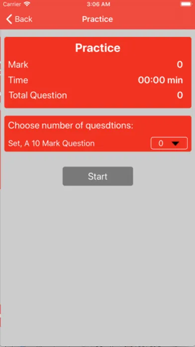Tangkapan skrin PMP MCQ EXAM Prep Pro