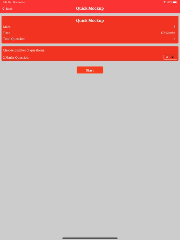 تصاویر Miller Analogies Test MCQ Exam iPad 