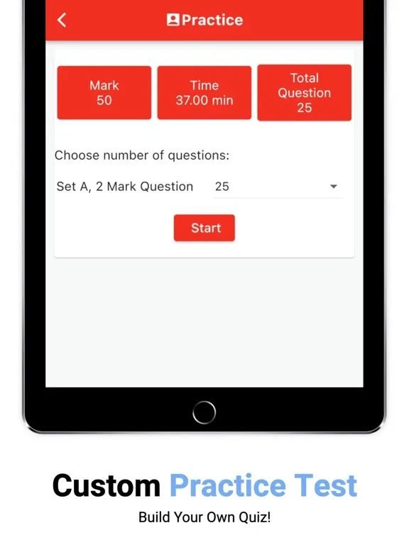 NHA CCMA MCQ Exam Prep Pro iPad  स्क्रीनशॉट