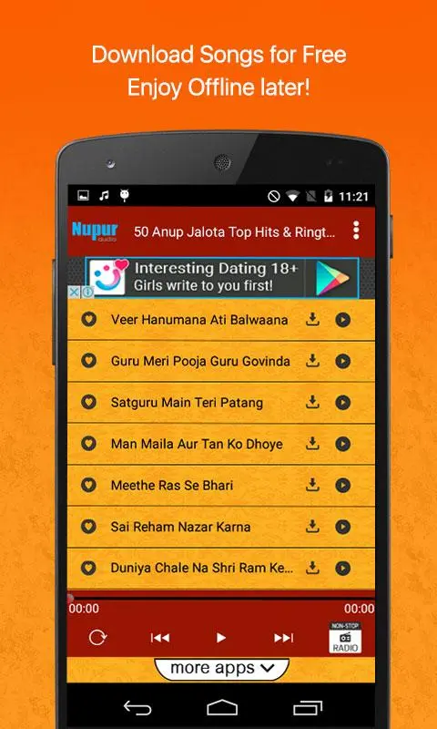 50 Anup Jalota Top Hits & Ringtones Screenshots