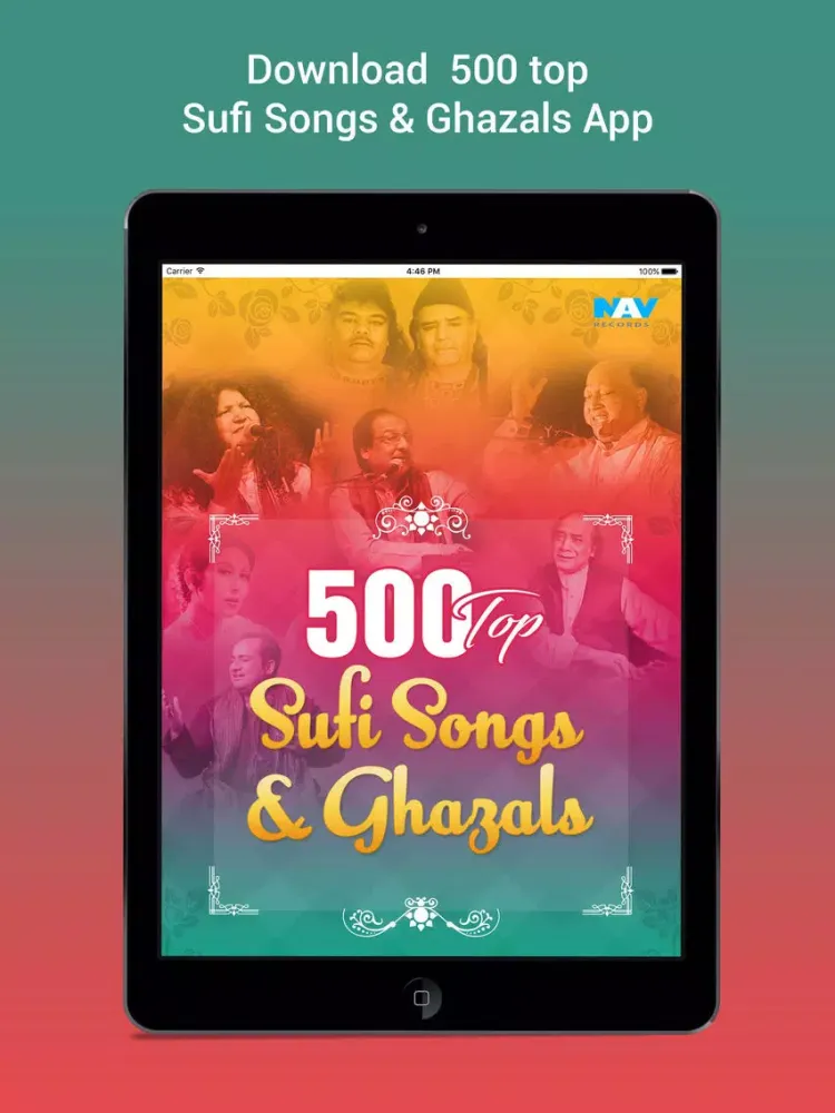 500 Sufi Songs and Ghazals iPad 应用截图