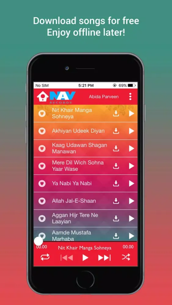 500 Sufi Songs and Ghazals应用截图
