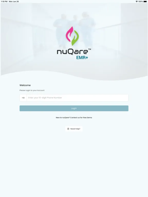 nuQare EMR for Doctors iPad  স্ক্রিনশট