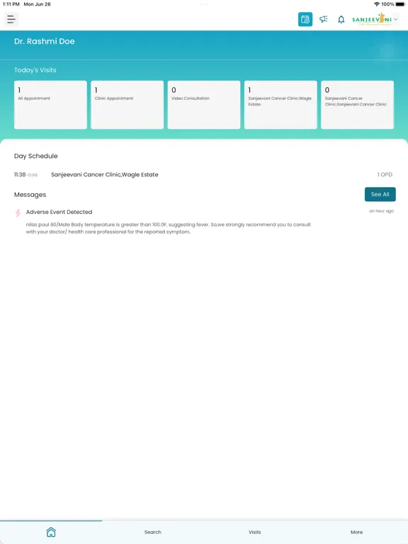 nuQare EMR for Doctors iPad  স্ক্রিনশট