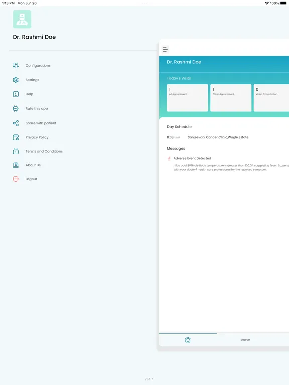 nuQare EMR for Doctors iPad  স্ক্রিনশট