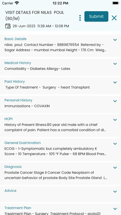nuQare EMR for Doctors স্ক্রিনশট