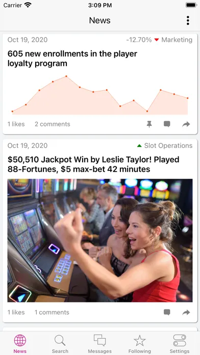 Screenshot di Infobot