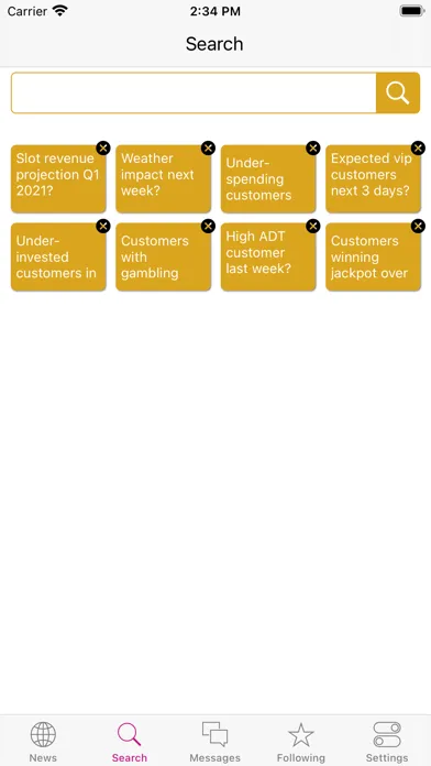 Screenshot di Infobot