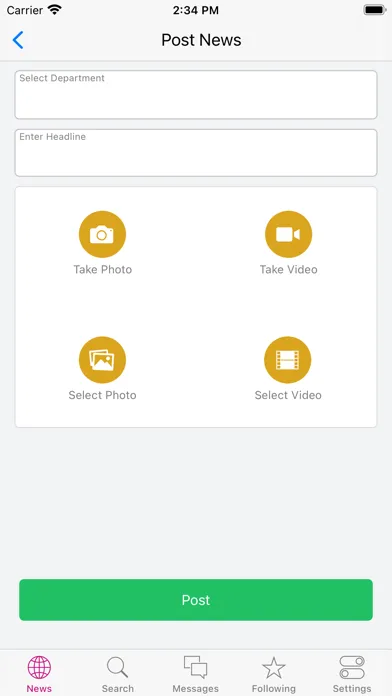 Screenshot di Infobot