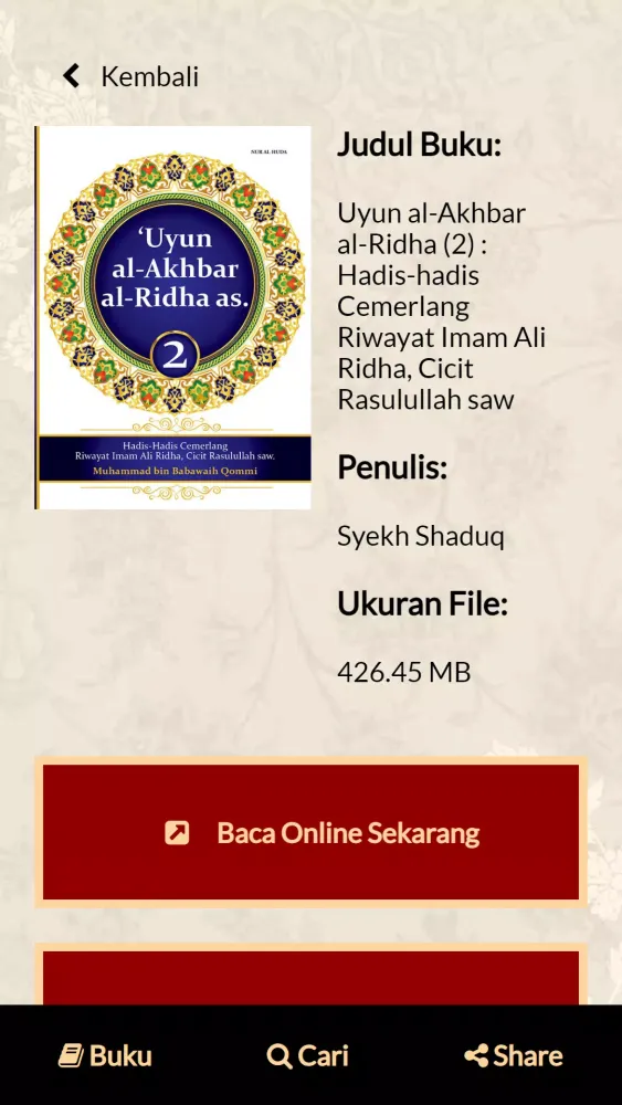 Pustaka Syiah Screenshots