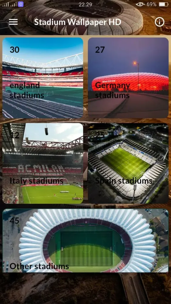 Stadium wallpapers HD Offline Ekran Görüntüleri