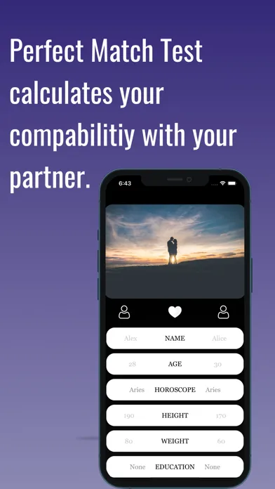 LoveMatch: Perfect Calculator Screenshots