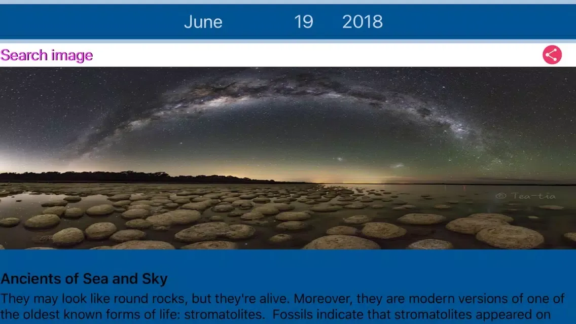 Zrzuty ekranu Astronomy Images