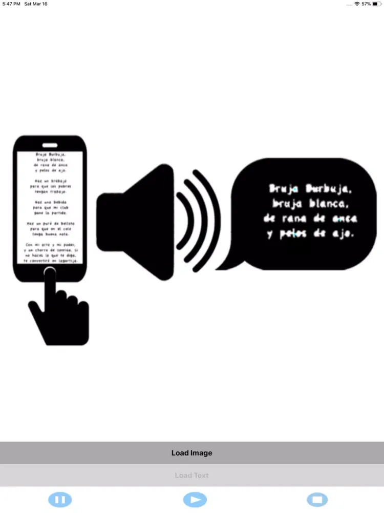 Image To Voice iPad 应用截图