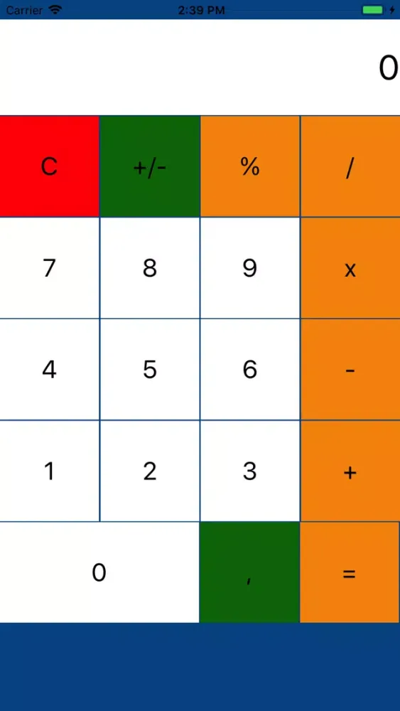 Ảnh chụp màn hình của Musical calculator