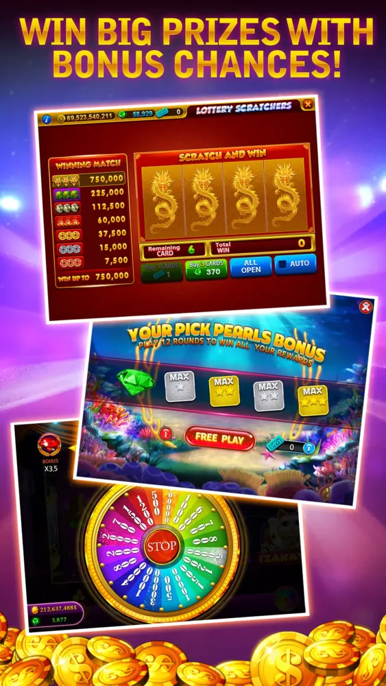 Cash Bay Slots - Casino game Screenshots