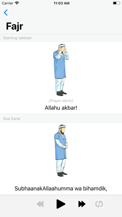 Zrzuty ekranu Namaz App: Learn Salah Prayer