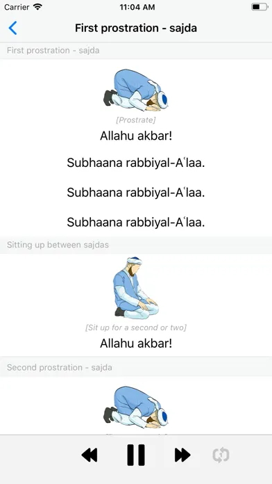 Zrzuty ekranu Namaz App: Learn Salah Prayer