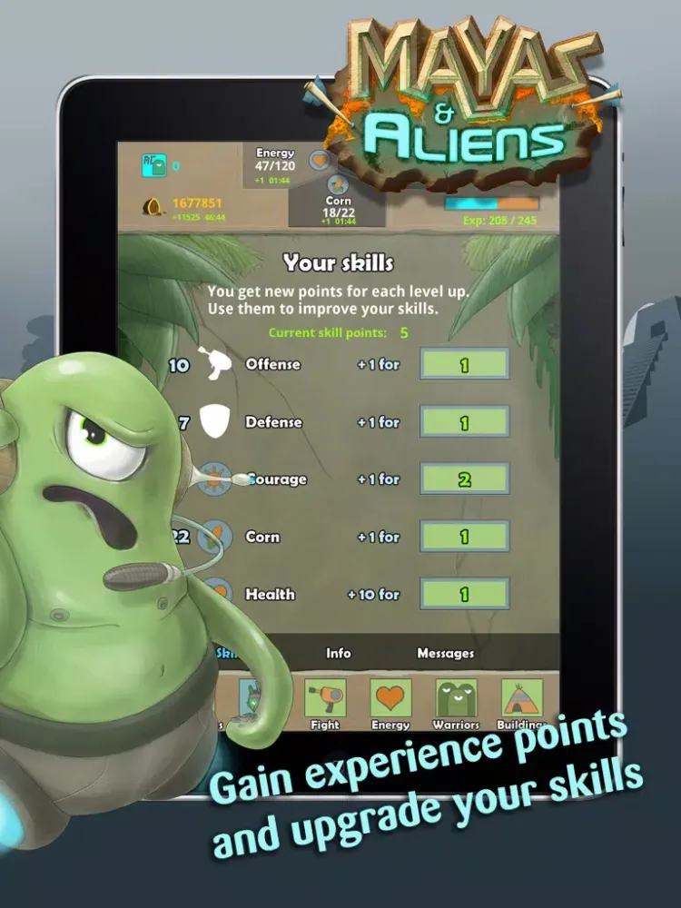 Mayas & Aliens iPad  Ekran Görüntüleri