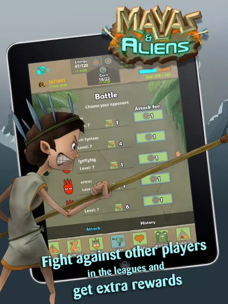 Mayas & Aliens iPad  Ekran Görüntüleri