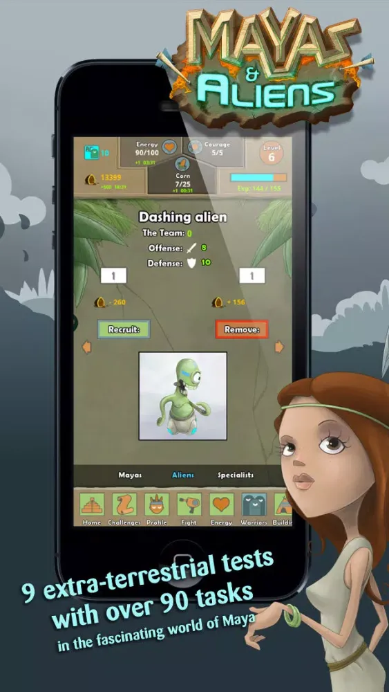 Mayas & Aliens Ekran Görüntüleri