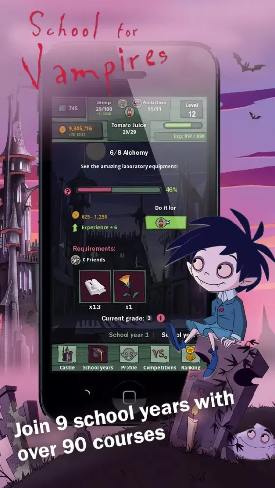 Capturas de pantalla de School for Vampires