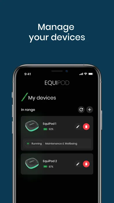 EquiPod Bluetooth Control スクリーンショット