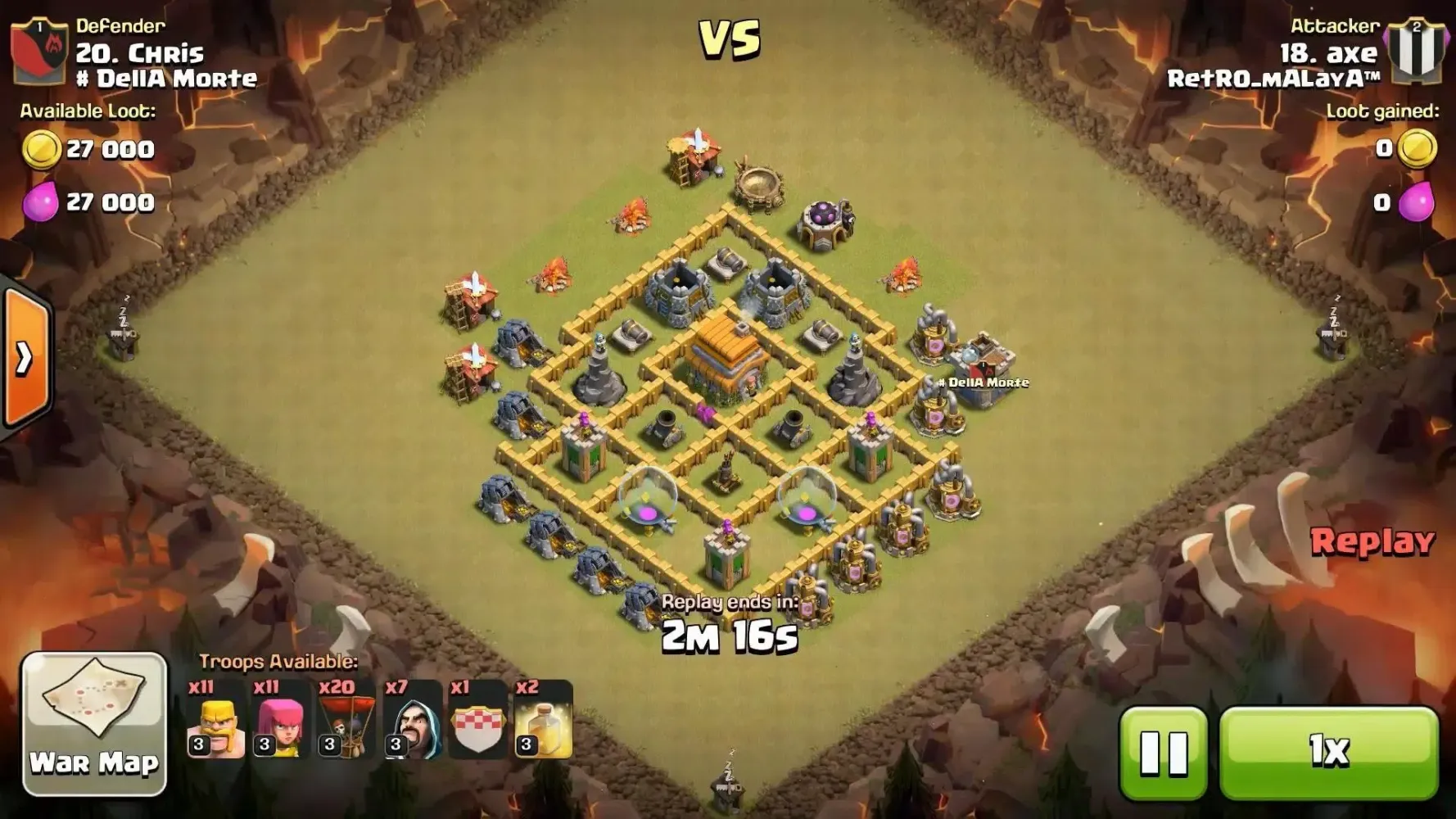 War Base Layouts for COC TH6 Screenshots