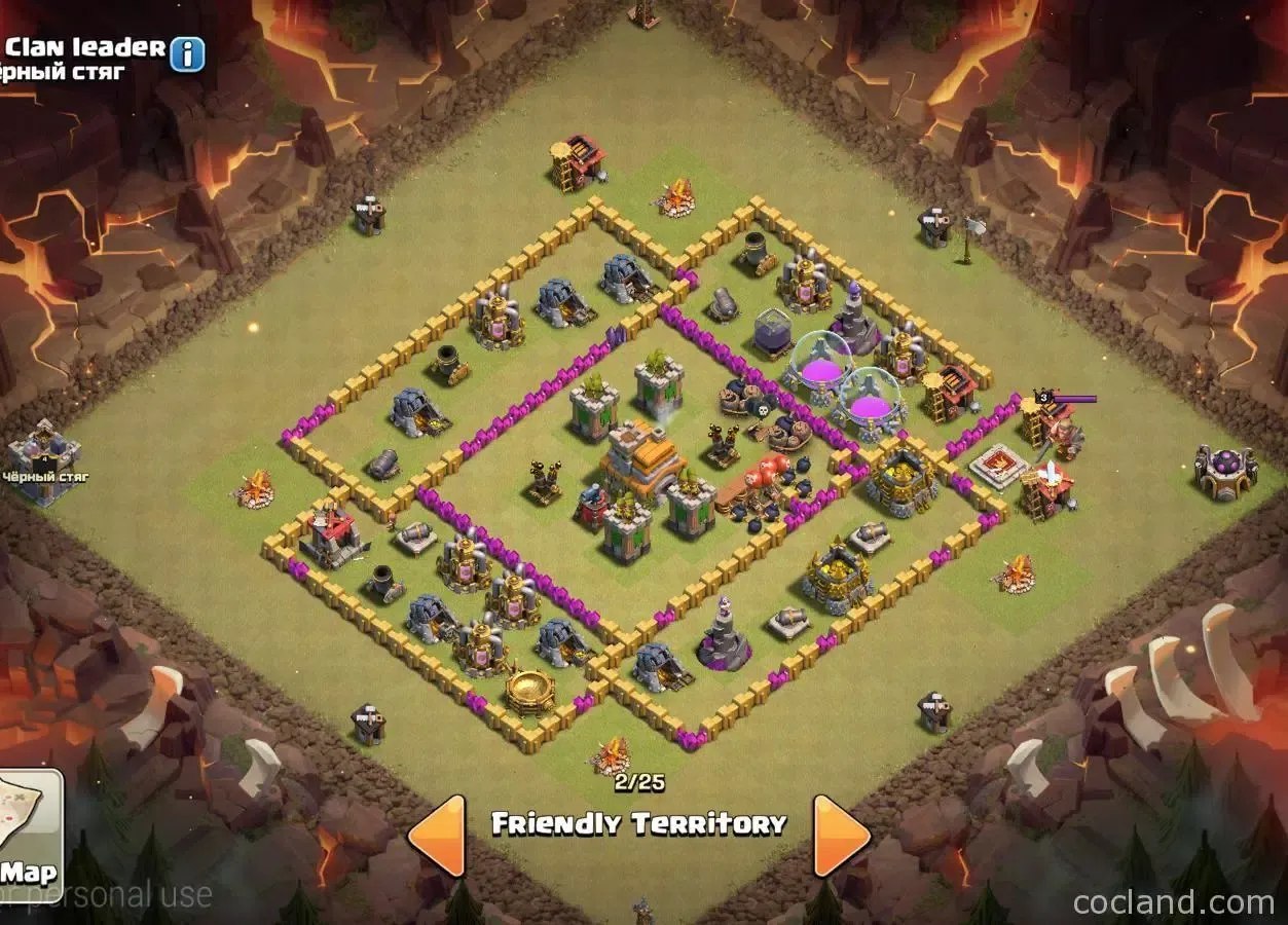 War Base Layouts for COC TH6 Screenshots