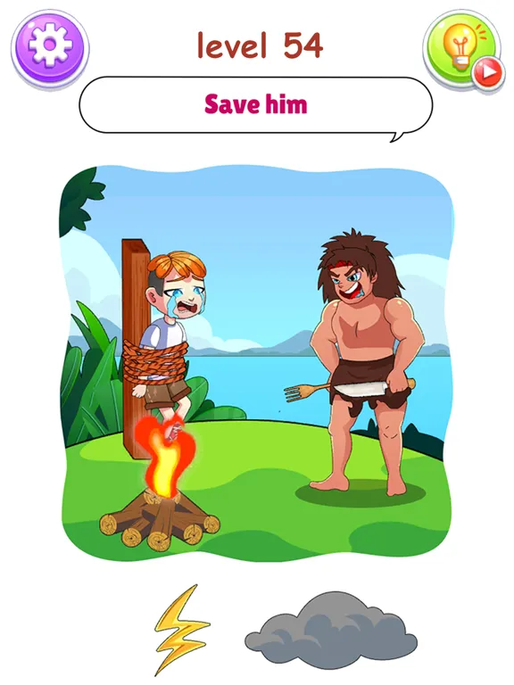 Brain Test 2: Displace Story iPad  Ekran Görüntüleri