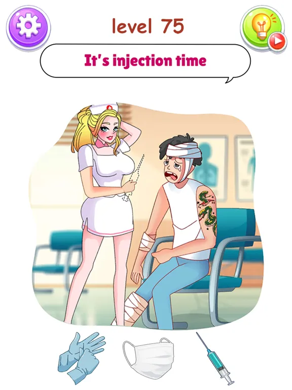 Brain Test 2: Displace Story iPad  Ekran Görüntüleri