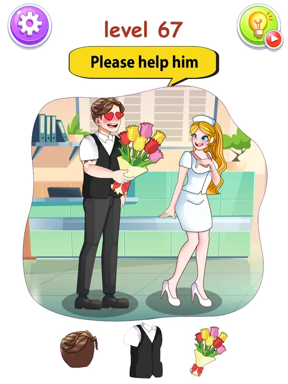 Brain Test 2: Displace Story iPad  Ekran Görüntüleri