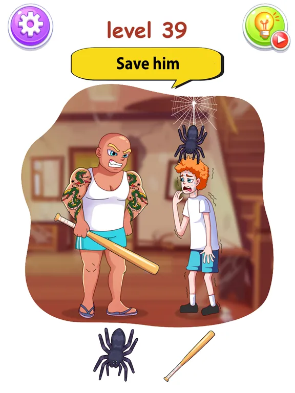 Brain Test 2: Displace Story iPad  Ekran Görüntüleri