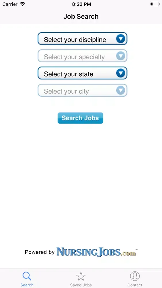 Captures d'écran de NurseJobs
