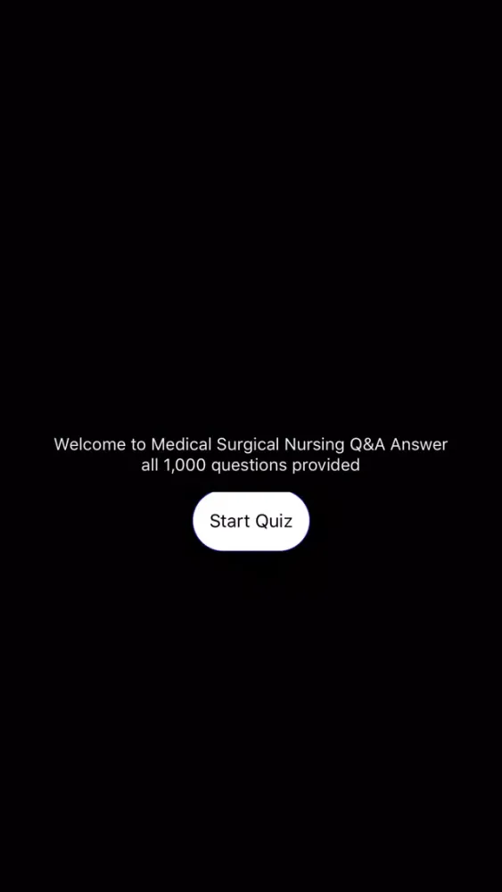 Capturas de tela do Medical Surgical Nursing Q&As
