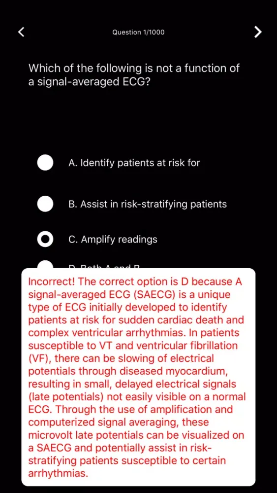 Capturas de tela do Medical Surgical Nursing Q&As