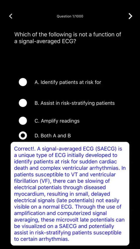 Capturas de tela do Medical Surgical Nursing Q&As